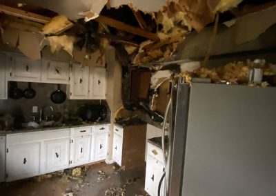 Fire-damaged property in Phoenix, Arizona