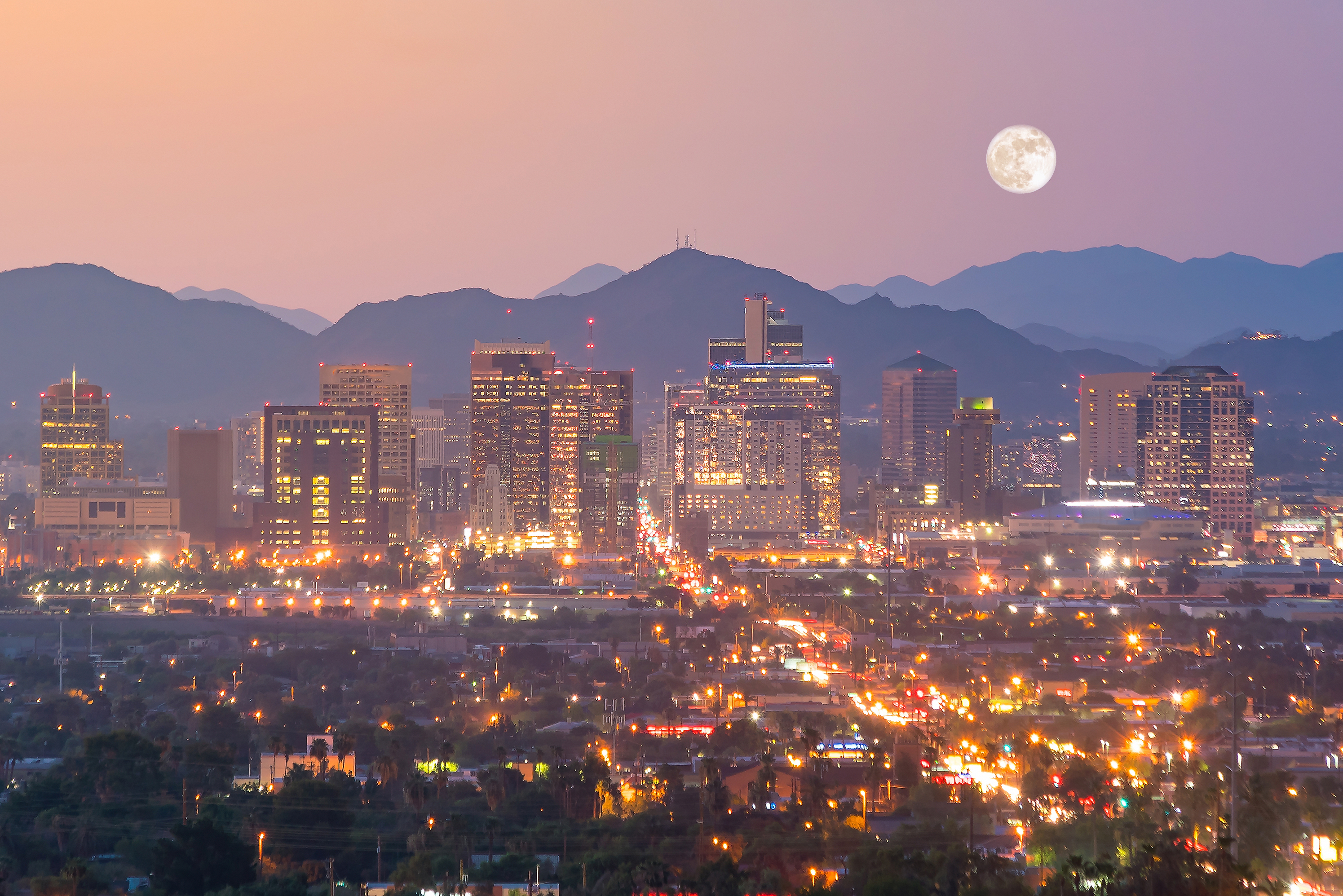 Phoenix Arizona skyline
